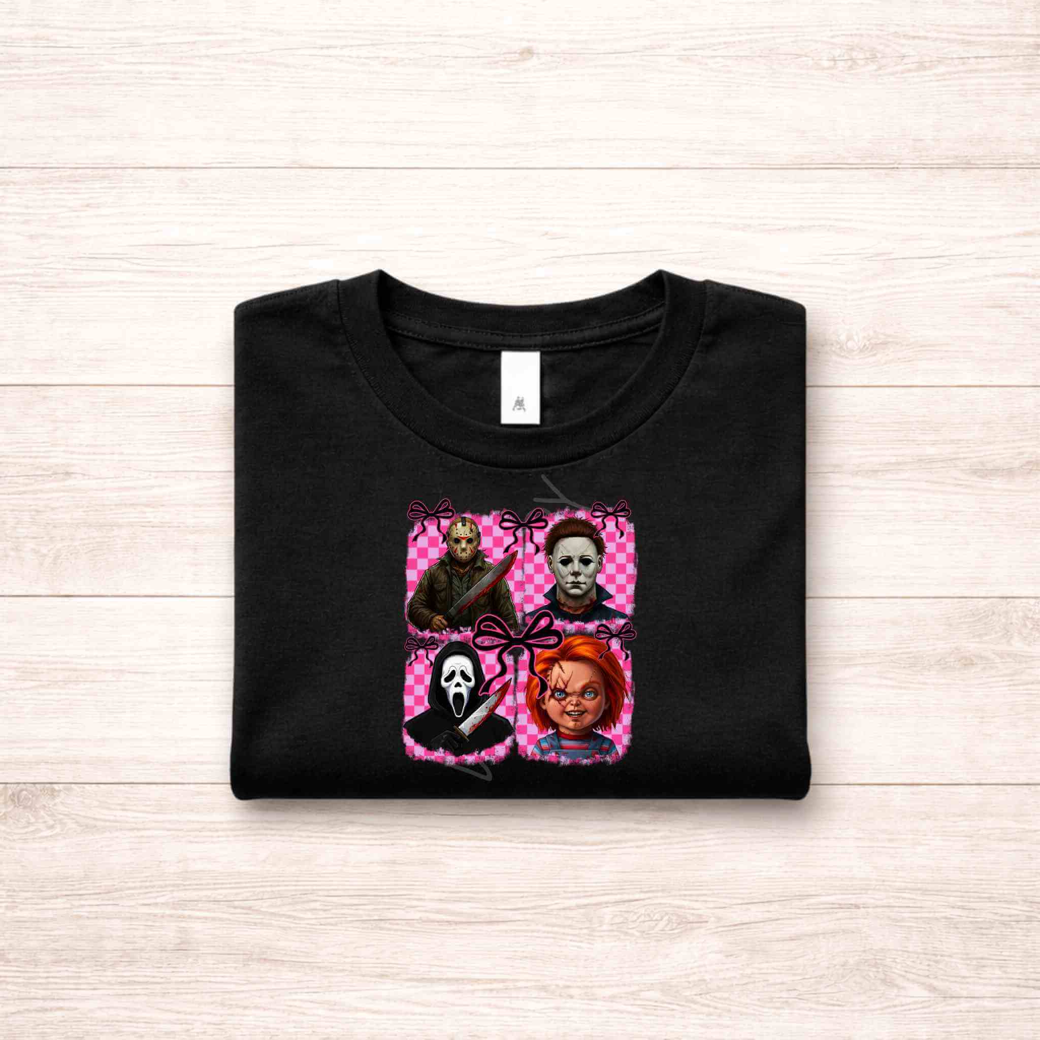 Slasher Horror Icons T-Shirt Becca's Banging Designs