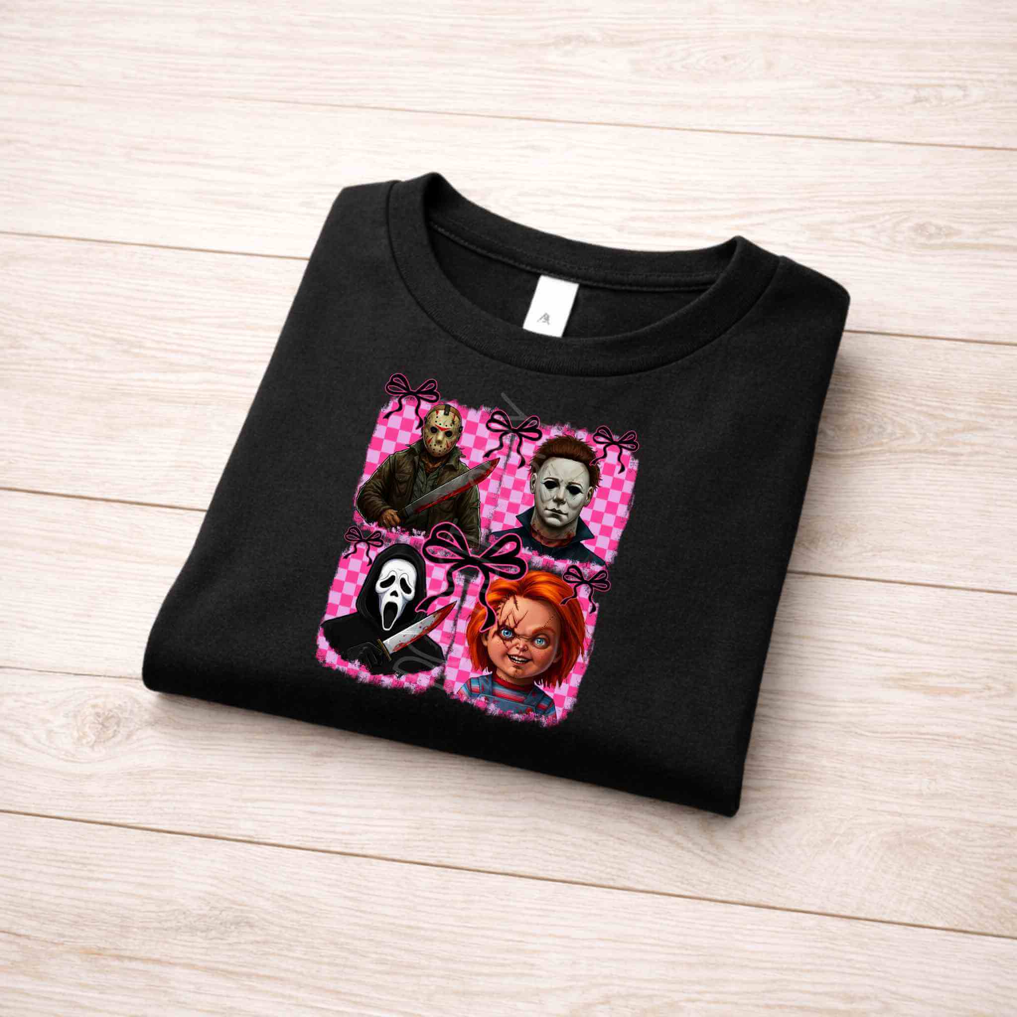 Slasher Horror Icons T-Shirt Becca's Banging Designs