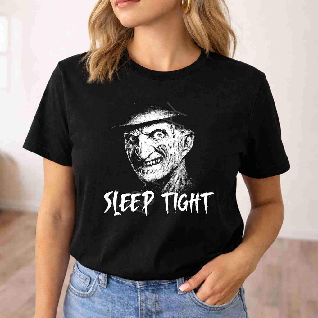 Sleep Tight Horror T-Shirt Becca's Banging Designs