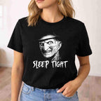 Sleep Tight Horror T-Shirt Becca's Banging Designs