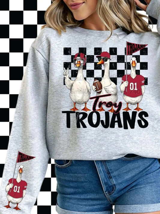 Sweatshirt Funny Goose Sweatshirt | Game Day Crewneck | College Spirit Shirt