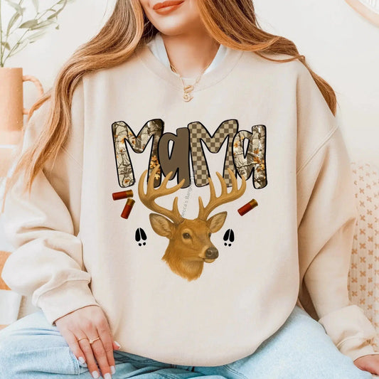 Sweatshirt Rustic Hunting Family Crewnecks