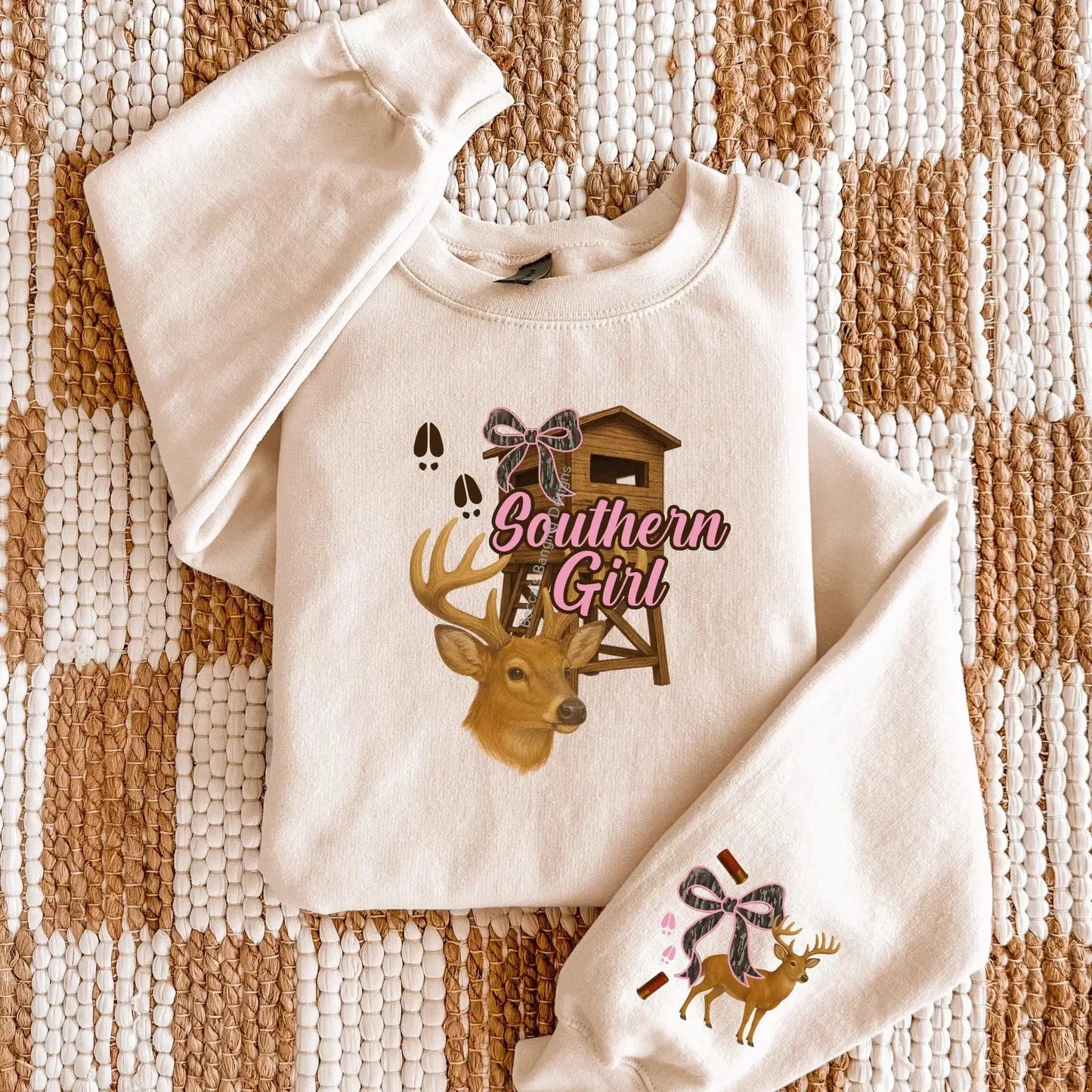 Sweatshirt Southern Girl Hunting Crewneck