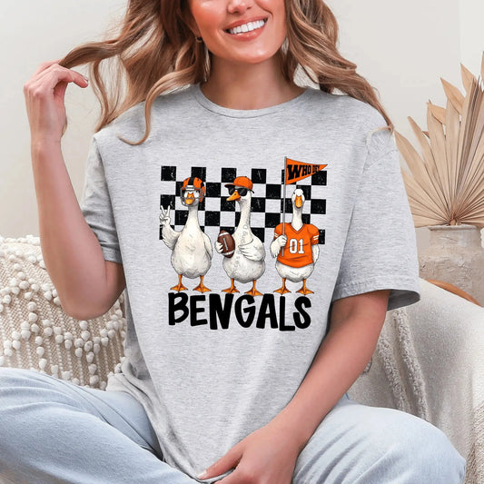 T-Shirt Funny Bengals Game Day T-Shirt | NFL Spirit Tee for Ultimate Fans