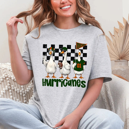 T-Shirt Funny Goose Hurricanes T-Shirt - Game Day Tee & College Spirit Shirt
