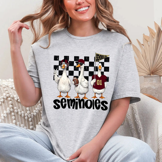 T-Shirt Funny Goose Seminoles T-Shirt - Game Day Tee for Ultimate College Spirit