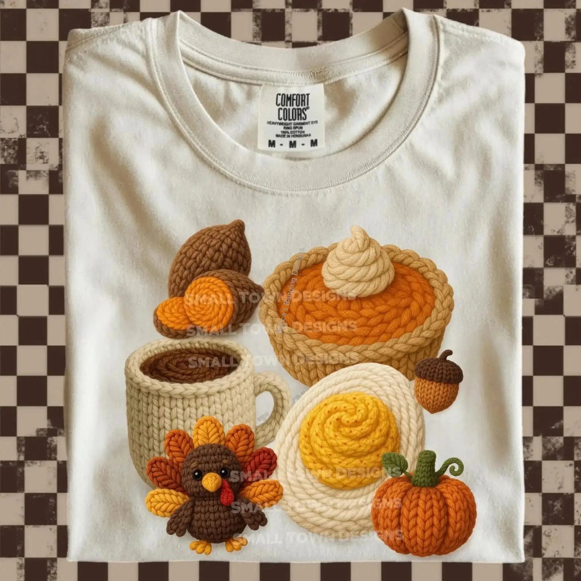 T-Shirt *PRE-ORDER* Pumpkin Pie & Turkey Vibes T-Shirt