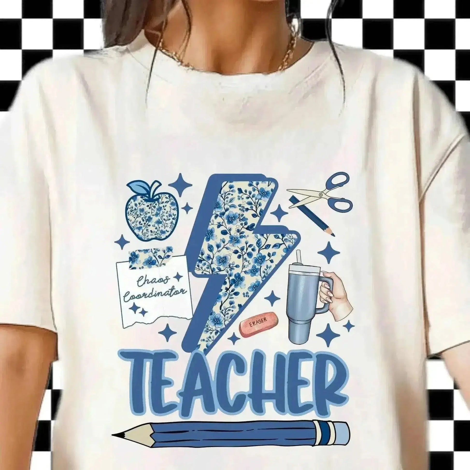 T-Shirt Teacher Appreciation T-Shirt | Cute Teacher Graphic Tee for Educators