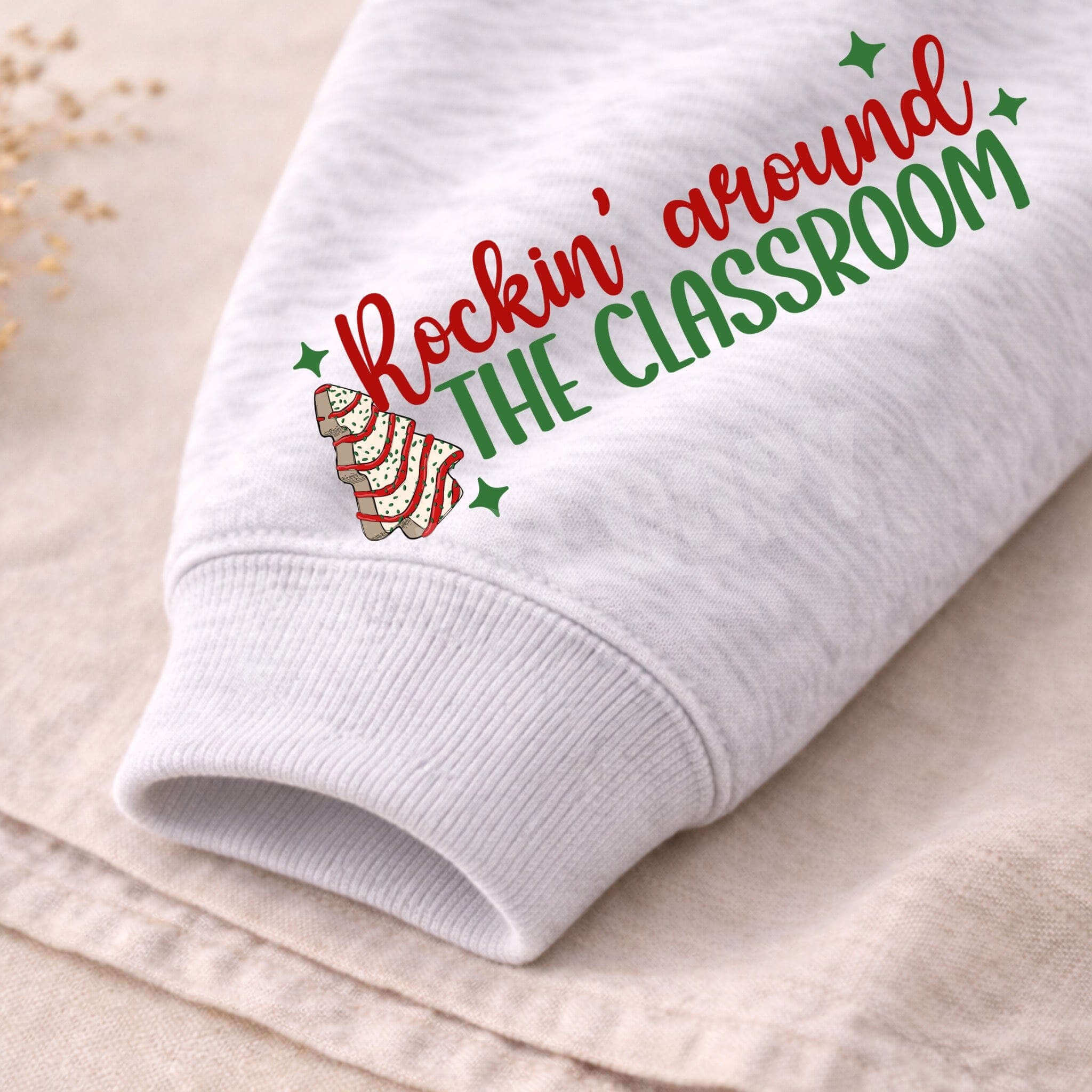 Teacher Christmas Sweatshirt Holiday Comfort and Style