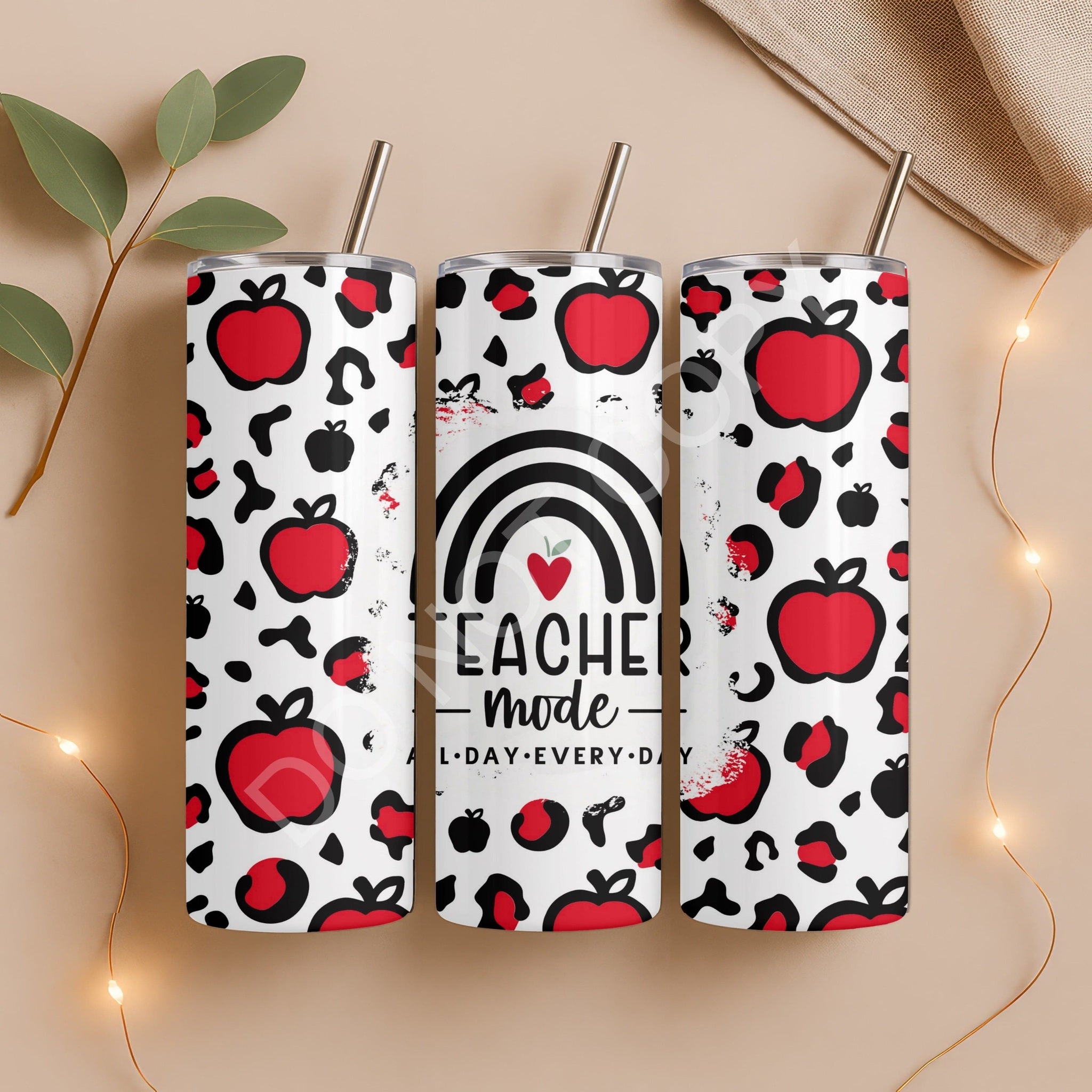 Teacher Mode 20oz Tumbler - Becca's Banging Designs