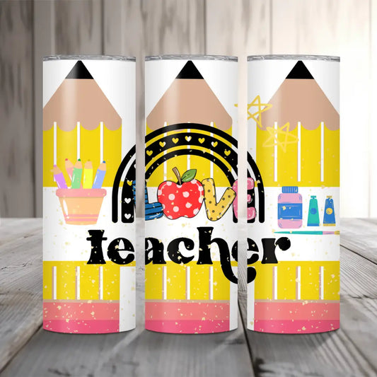 Teacher Tumbler Gift - Keep Drinks Hot or Cold | Durable - Becca's Banging Designs