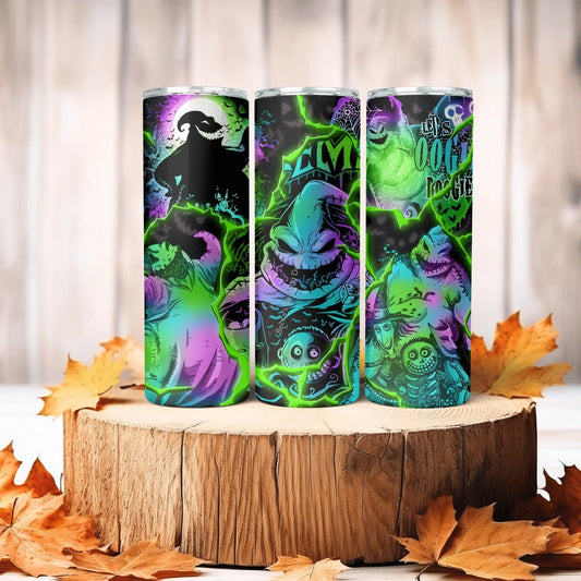 Tumbler Oogie Boogie Glow Tumbler - Nightmare Before Christmas Halloween Cup