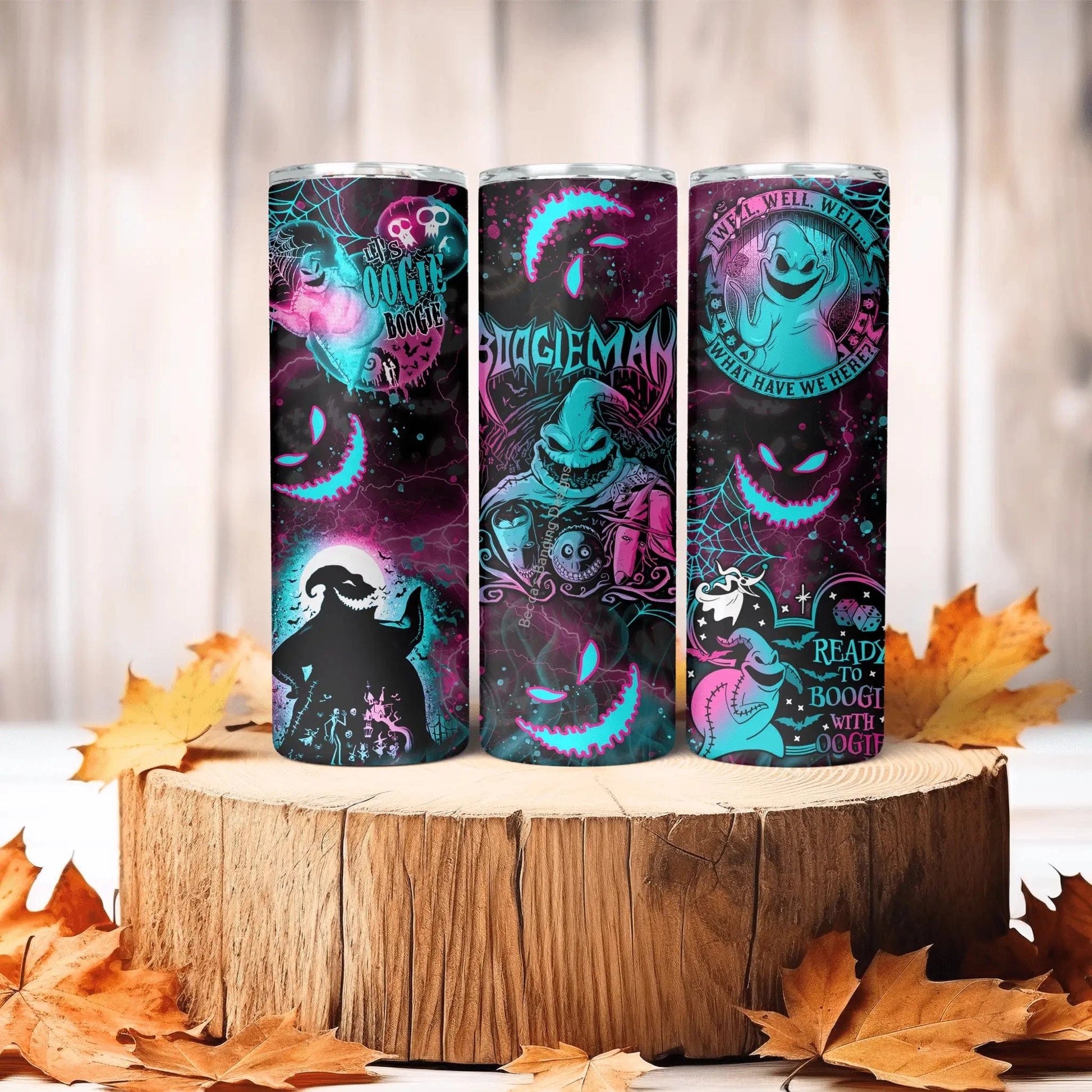 Tumbler Oogie Boogie Tumbler | Nightmare Before Christmas Halloween Drinkware