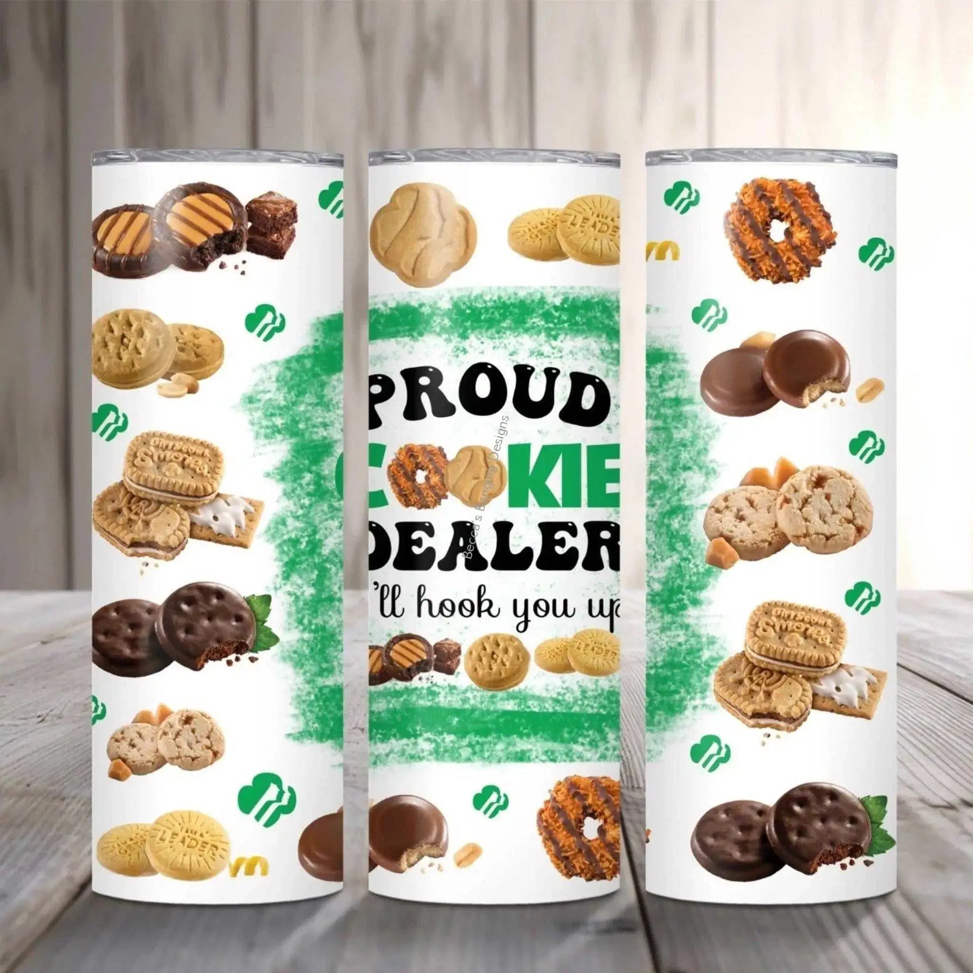 Tumbler Proud Cookie Dealer Tumbler - Fun Cup for Cookie Lovers