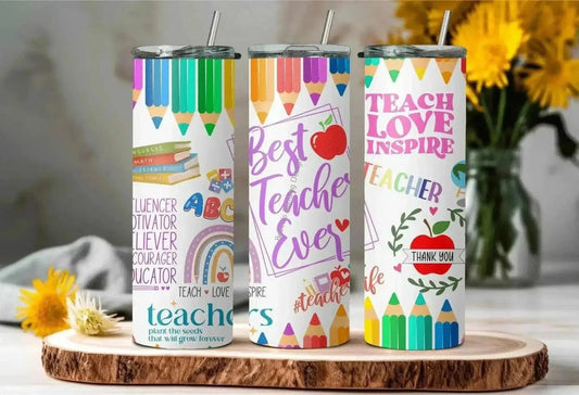 Tumbler Teacher Appreciation Tumblers - Best Gifts for Educators