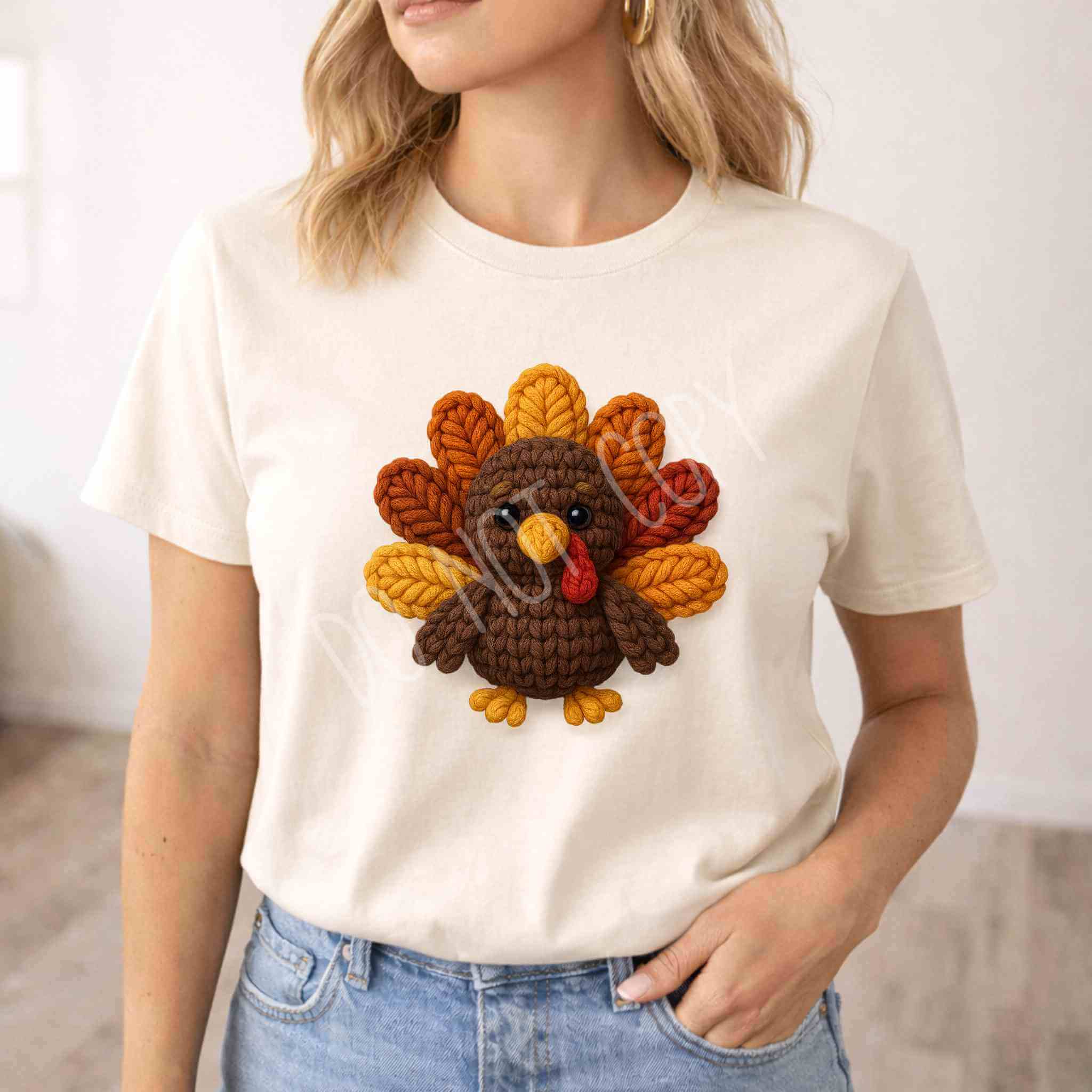 Turkey Thanksgiving Shirt Becca's Banging Designs